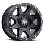 Rebound 18 X 9 Satin Black, ICON Alloys