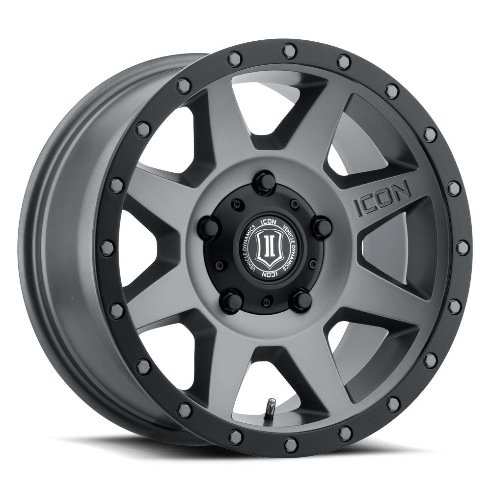Rebound 18 X 9 Titanium, ICON Alloys