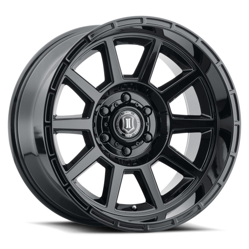 ICON Recoil 20x10 6x135 -24mm Offset 4.5in BS Gloss Black Wheel-LTW Motorsports