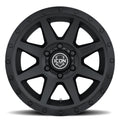 Rebound 20 X 9 / 5 X 150 16MM Offset 5.625 Inch Back Space Double Black, ICON Alloys