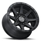 Rebound 20 X 9 / 5 X 5 -12MM Offset 4.5 Inch Back Space Double Black, ICON Alloys