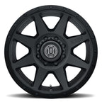 Rebound 20 X 9 Double Black, ICON Alloys