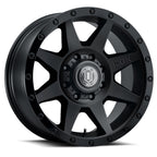 Rebound 20 X 9 Double Black, ICON Alloys