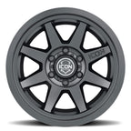 Rebound Six 17 X 8.5 Satin Black, ICON Alloys