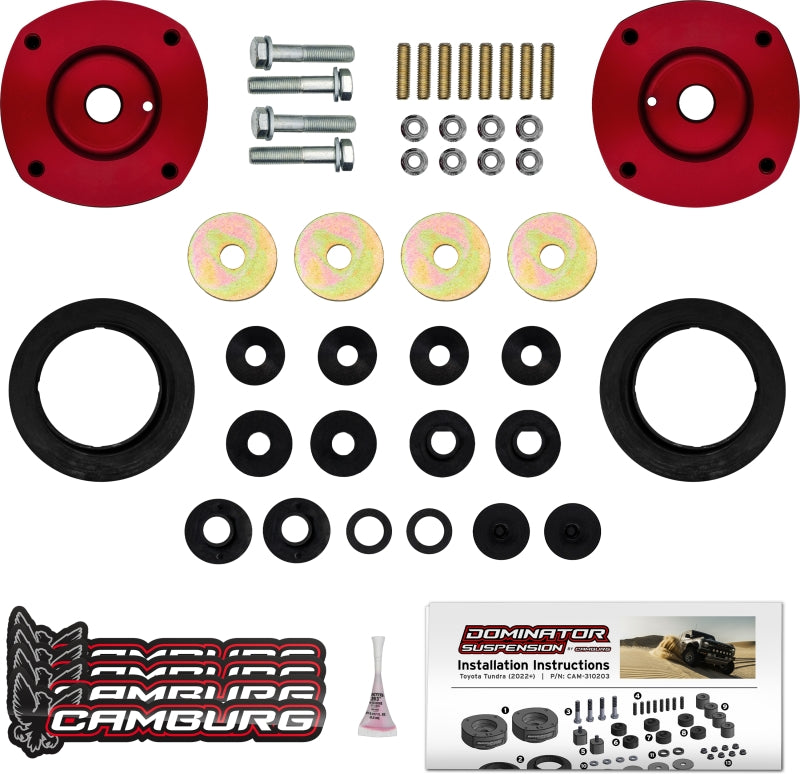 Camburg 22-24 Toyota Tundra 2wd /4wd Dominator Preload Spacer Kit-LTW Motorsports