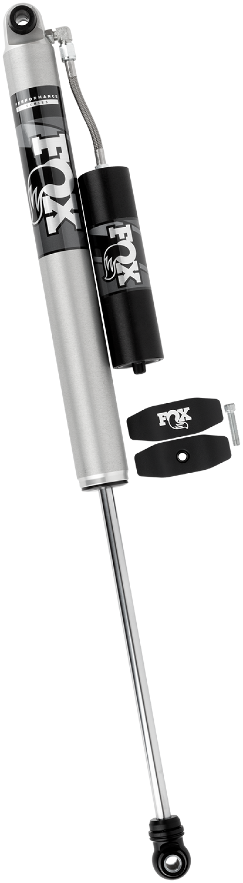 Fox 17-18 Ford F250 2.0 Perf Series Smooth Body Remote Res. Rear Shock - 4-6in Lift-LTW Motorsports