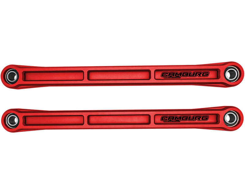 Camburg Ford Bronco 21-23 KINETIK Series Rear Billet Lower Trailing Arm Kit (Red)-LTW Motorsports