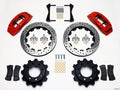 Wilwood TC6R Rear Kit 16.00in Drilled Red 1999-2010 GM H2 / 2500 4.63 Cntr