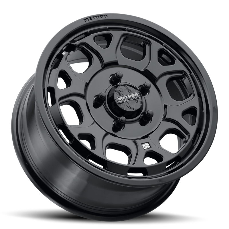 Method MR416 Bead Grip 15x7 / 5x4.5 / 55mm Offset / 68.00mm CB / Gloss Black Wheel