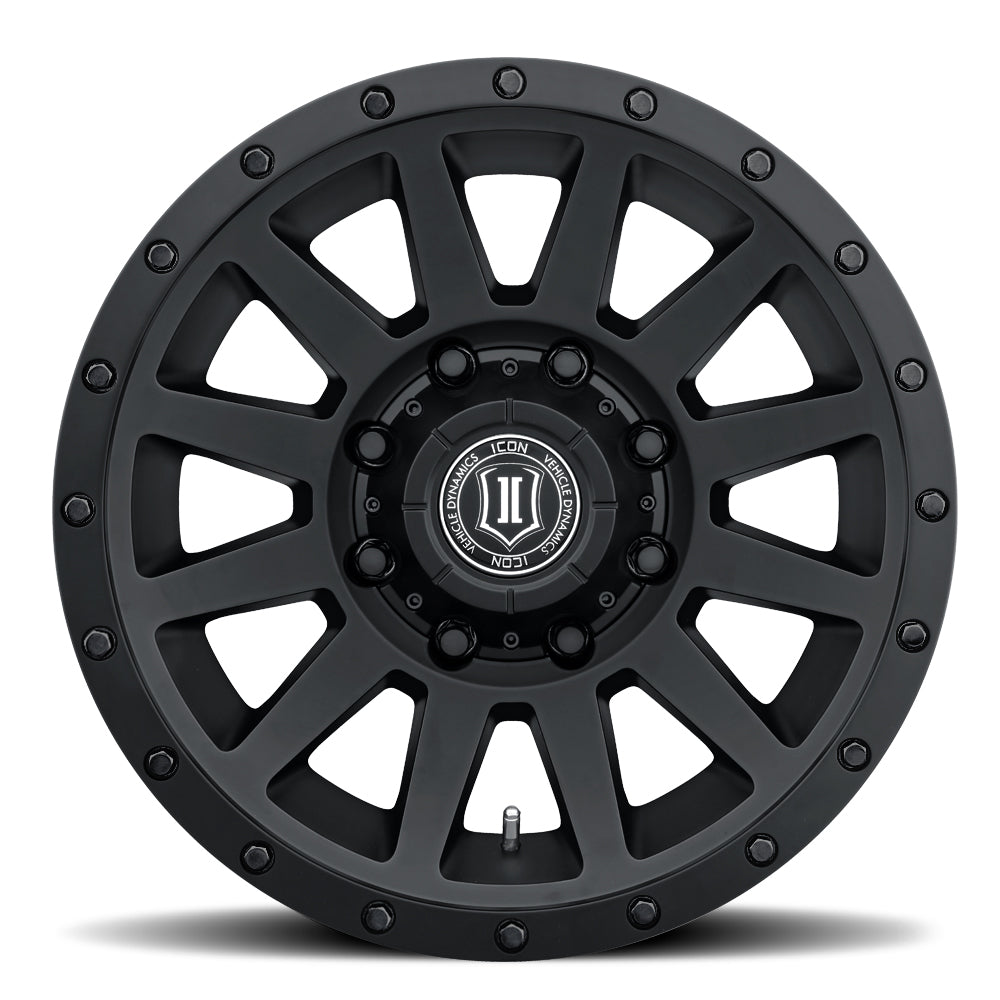 Compression HD 18 X 9 Double Black, ICON Alloys