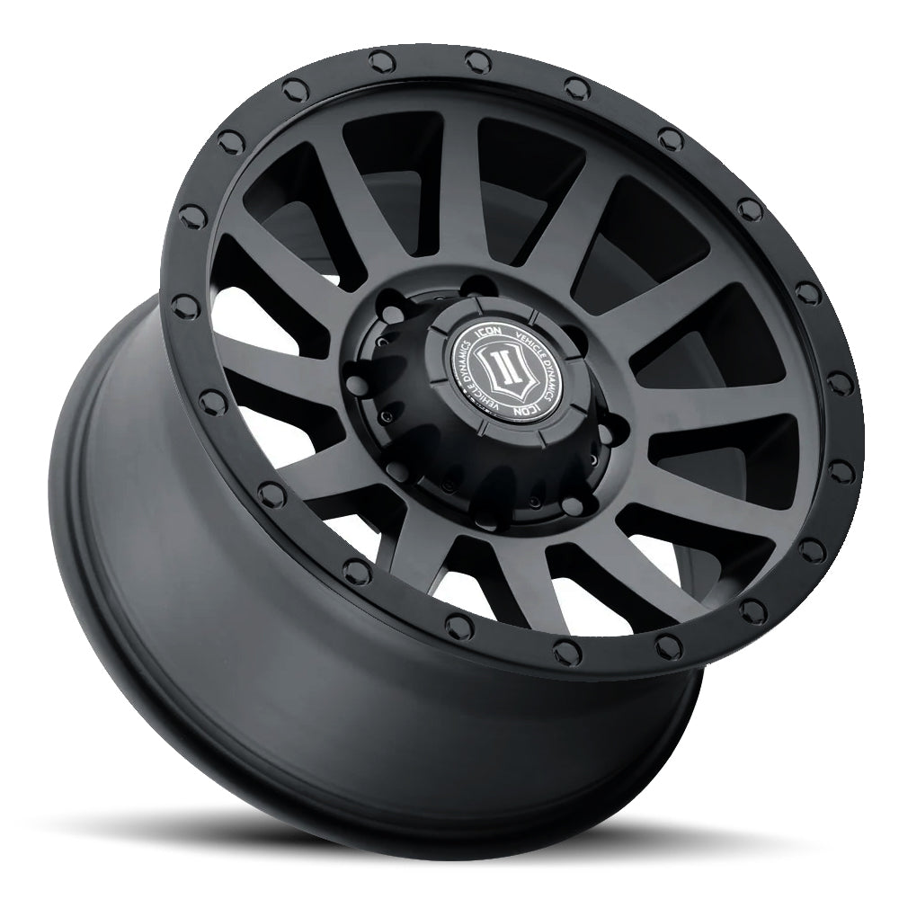 Compression HD 18 X 9 Double Black, ICON Alloys