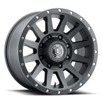 Compression HD 18 X 9 Satin Black, ICON Alloys