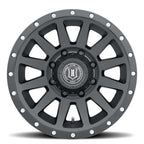 Compression HD 18 X 9 Satin Black, ICON Alloys