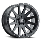 Compression 20 X 10 / 5 X 150 / -19MM / 4.75 Inch Back Space Satin Black, ICON Alloys