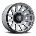 Compression 20 X 10 / 8 X 180 -19MM Offset 4.75 Inch Backspace Titanium, ICON Alloys