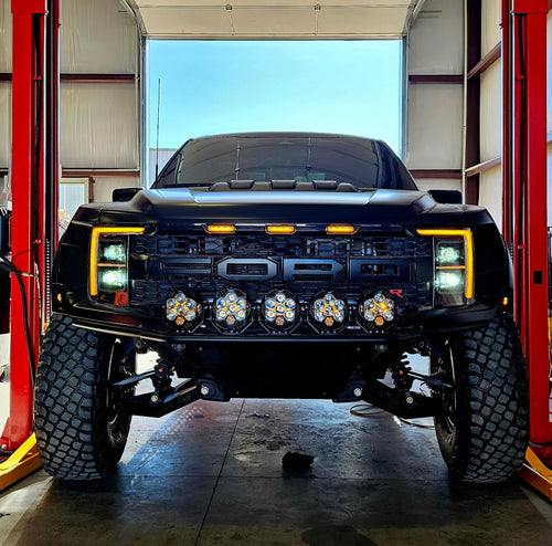 2021+ Ford Raptor  Raptor R SVC Offroad Smurf Bumper / With SVC Offroad Heat Exchanger