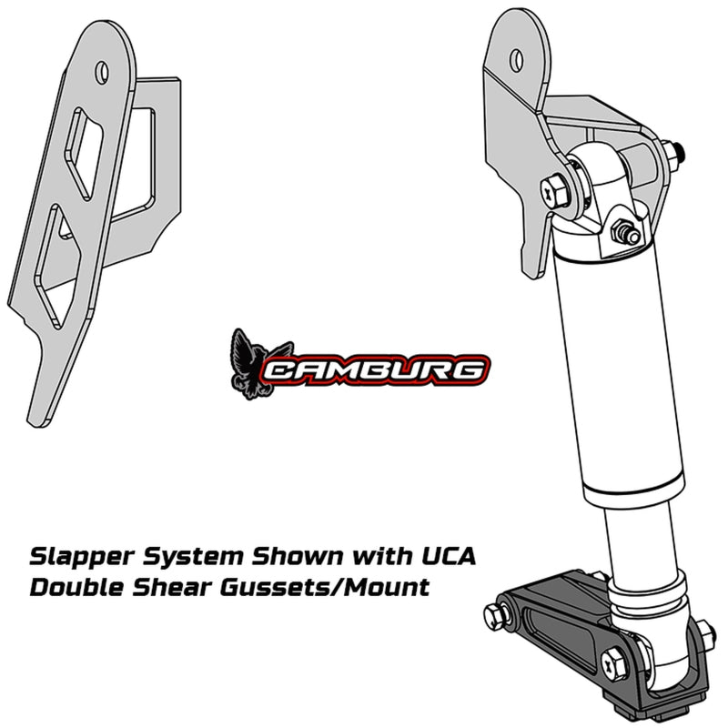 Camburg 05-23 Toyota Tacoma 2.5 Front Slapper Bump Stop Mount Kit Only-LTW Motorsports