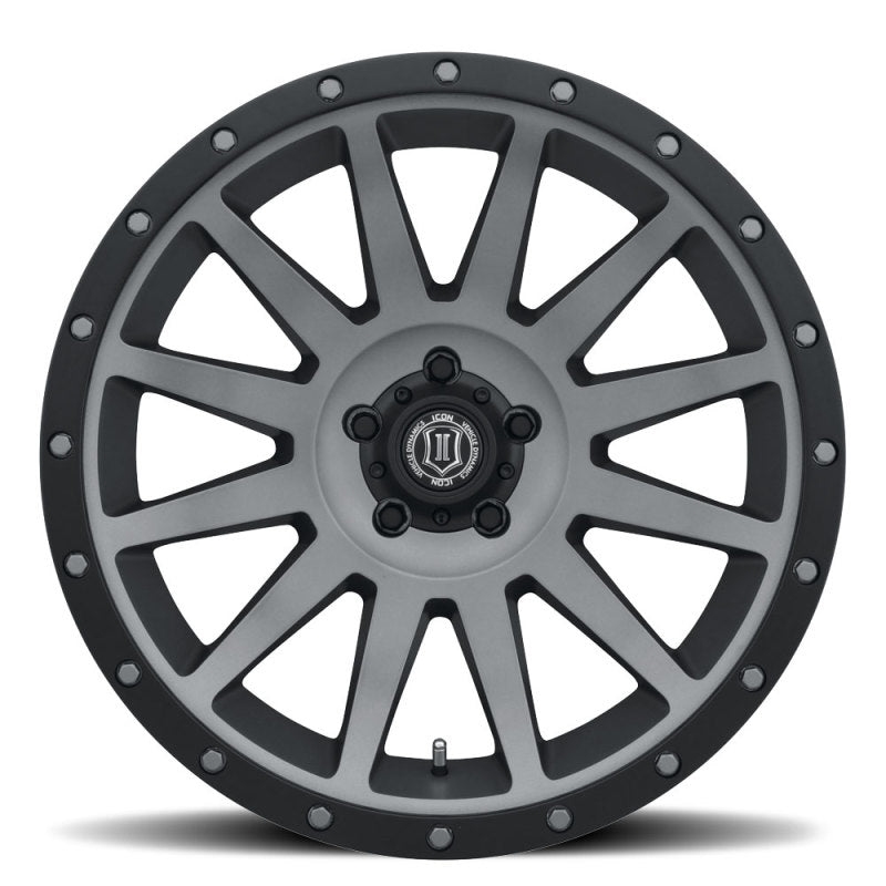 ICON Compression 20x10 6x135 -19mm Offset 4.75inBS Titanium Wheel-LTW Motorsports
