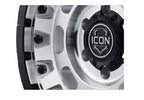 ICON Hammer Pro 17x8.5 / 6x5.5 / 0mm / 4.75in BS - Silver Machined