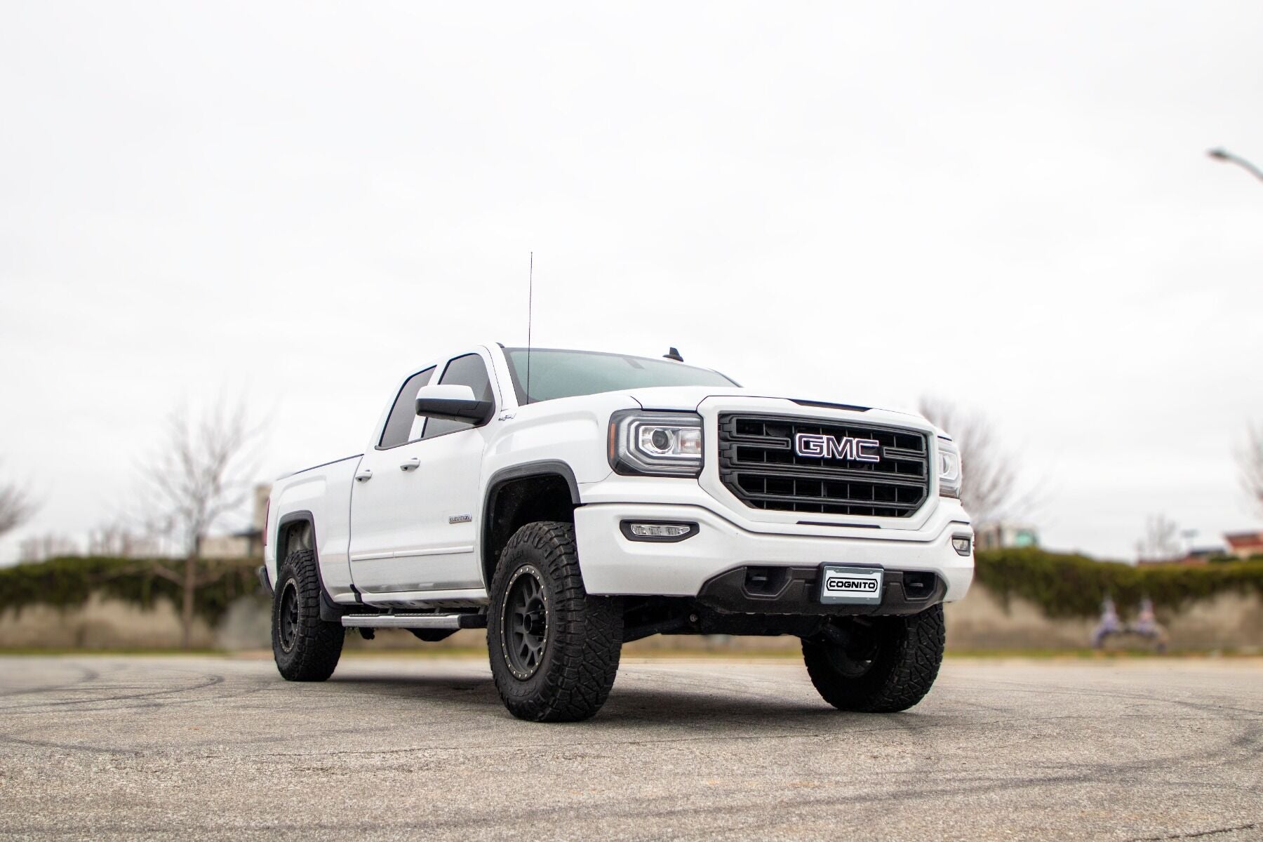 3-Inch Performance Leveling Kit With Fox 2.0 Ifp Shocks for 2007-2018 Silverado/Sierra 1500 2WD/4WD With OEM Cast Steel Control Arms Cognito
