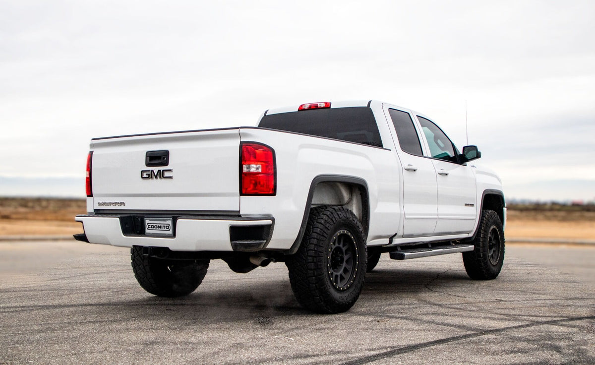 3-Inch Performance Leveling Kit With Fox 2.0 Ifp Shocks For 2014-2018 Silverado/ Sierra 1500 2WD/4WD With OEM Stamped Steel/ Cast Aluminum Control Arms Cognito