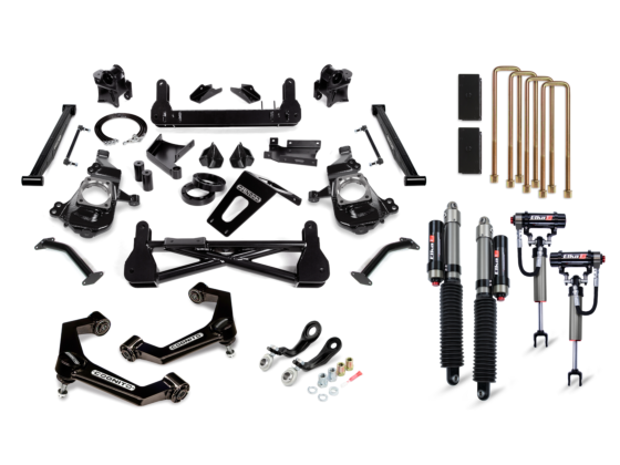 7-Inch Premier Lift Kit with Elka 2.5 Reservoir Shocks For 2020-2024 Silverado/Sierra 2500/3500 2WD/4WD Cognito