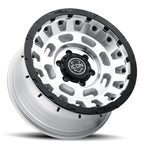 Hammer Pro 17 X 8.5 Silver Machined W/ Black Ring, ICON Alloys