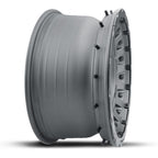 Hammer Pro 17 X 8.5 / 6 X 5.5 0MM Offset 4.75 Inch Back Space Charcoal W/ Black Ring, ICON Alloys