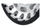 Hammer Pro 17 X 8.5 / 6 X 5.5 0MM Offset 4.75 Inch Back Space Silver Machined W/ Black Ring, ICON Alloys