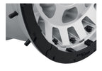 Hammer Pro 17 X 8.5 / 6 X 5.5 25MM Offset 5.75 Inch Back Space Silver Machined W/ Black Ring, ICON Alloys
