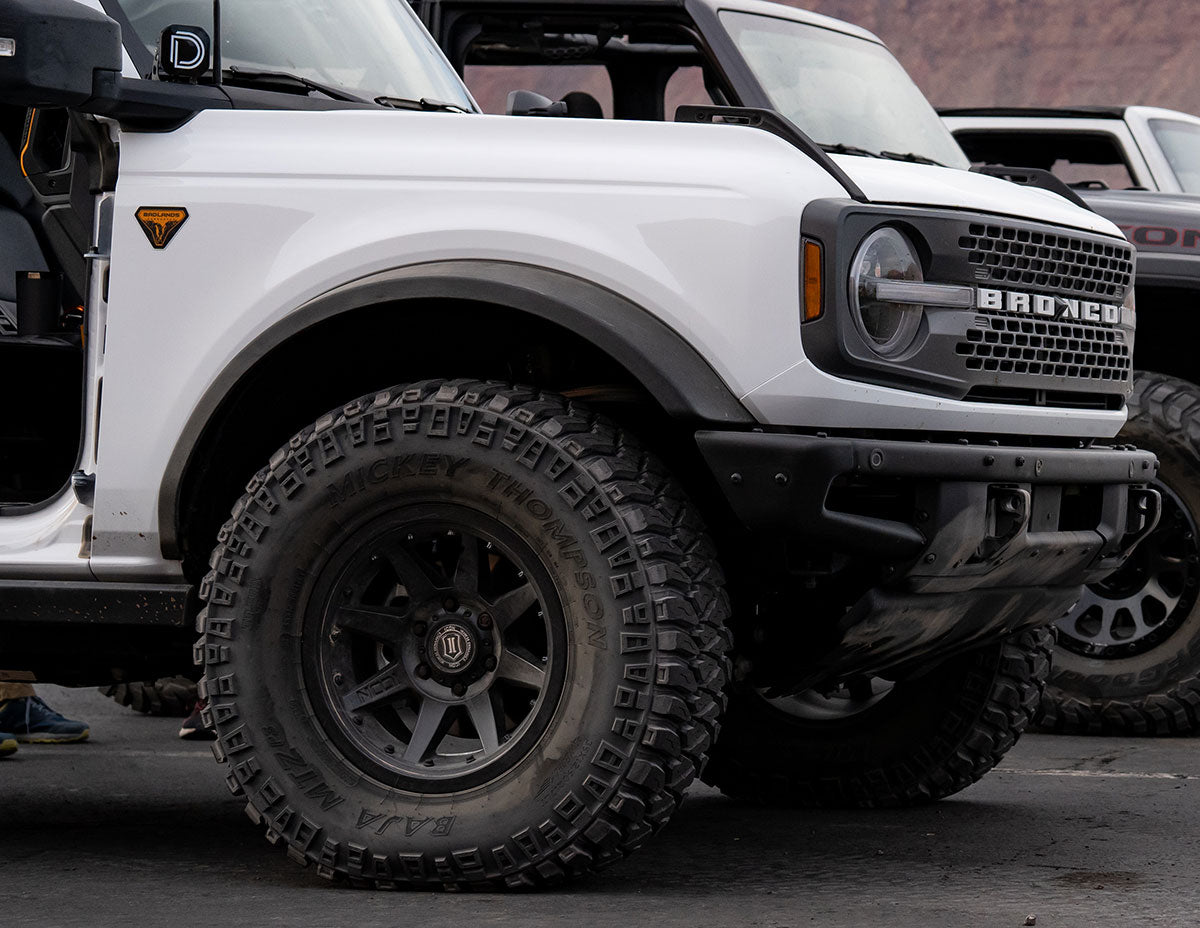 Rebound Pro 17 X 8.5 Satin Black ICON Alloys