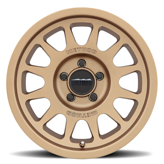 Wheels - Cast - Method MR703 17x8.5 0mm Offset 5x5 71.5mm CB Method Bronze Wheel