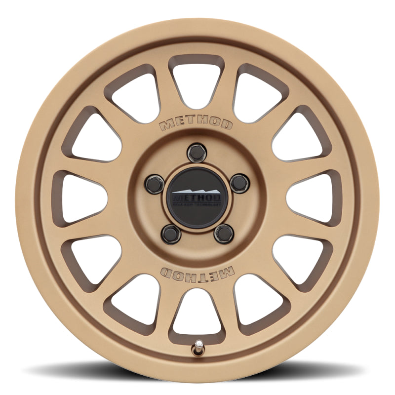 Wheels - Cast - Method MR703 17x8.5 0mm Offset 5x150 110.5mm CB Method Bronze Wheel