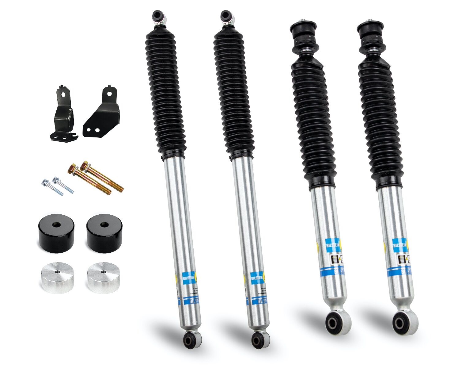 2-Inch Economy Leveling Kit With Bilstein Shocks For 2017-2024 Ford F-250/F-350 4WD Trucks Cognito
