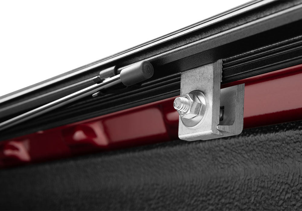 BAKFlip G2 Hard Folding Truck Bed Cover Rails Mounted Low Enough To Use Standard C Clamps 2004-2013 Silverado/Sierra 5 Foot 9 Inch Bed BAK