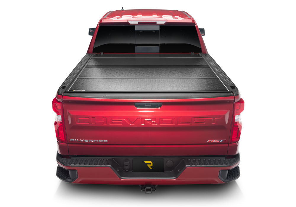 BAKFlip G2 Hard Folding Truck Bed Cover Rails Mounted Low Enough To Use Standard C Clamps 2004-2013 Silverado/Sierra 5 Foot 9 Inch Bed BAK