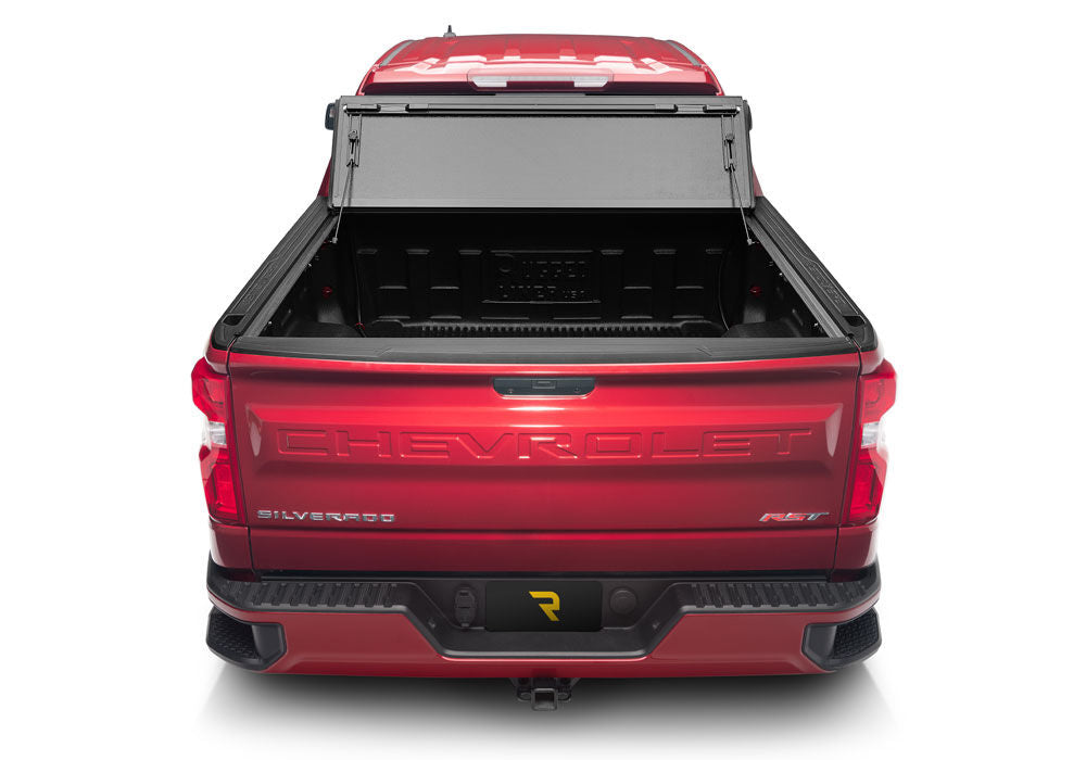 BAKFlip G2 Hard Folding Truck Bed Cover Rails Mounted Low Enough To Use Standard C Clamps 2004-2013 Silverado/Sierra 5 Foot 9 Inch Bed BAK