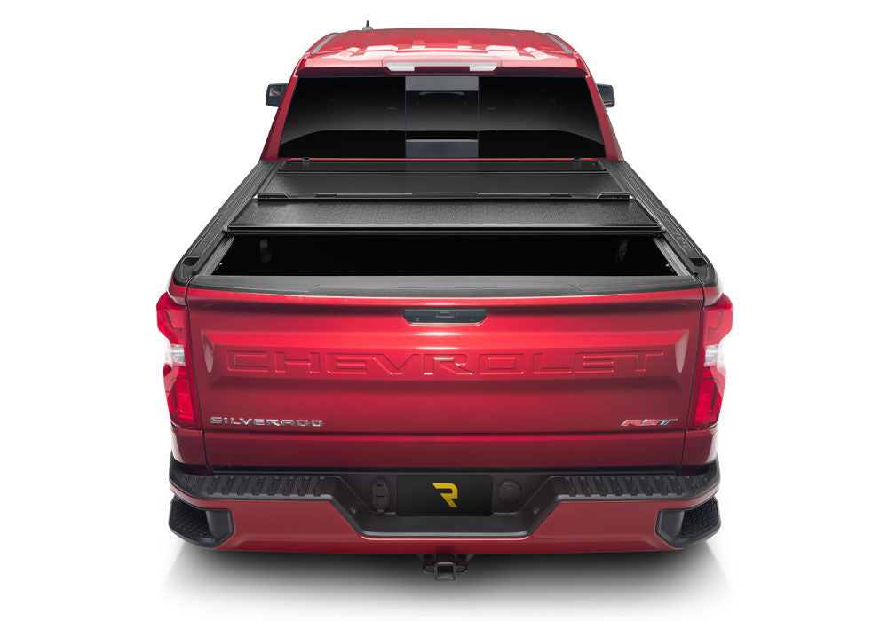 BAKFlip G2 Hard Folding Truck Bed Cover Rails Mounted Low Enough To Use Standard C Clamps 2004-2013 Silverado/Sierra 5 Foot 9 Inch Bed BAK