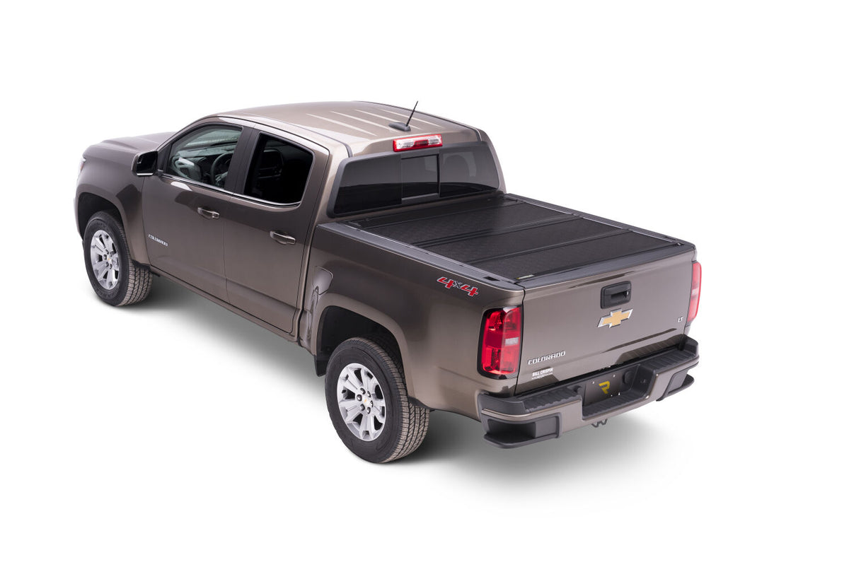 BAKFlip G2 Hard Folding Truck Bed Cover Rails Mounted Low Enough To Use Standard C Clamps 2004-2012 Colorado/Canyon BAK