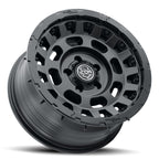 ICON Hammer Pro 17x8.5 / 6x5.5 / 0mm / 4.75in BS - Satin Black