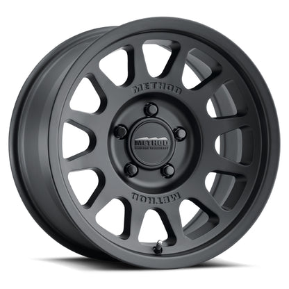 Wheels - Cast - Method MR703 17x8.5 0mm Offset 5x5 71.5mm CB Matte Black Wheel