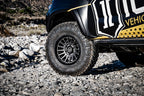 Rebound Pro 17 X 8.5 / 6 X 135 6MM Offset 5 Inch Back Space Charcoal W/ Black Ring, ICON Alloys