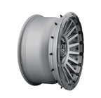 Rebound Pro 18 X 9 / 6 X 5.5 25MM Offset Charcoal W/ Black Ring, ICON Alloys