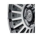 Rebound Pro 18 X 9 / 6 X 5.5 40MM Offset 6.6 Inch Back Space Charcoal W/ Black Ring, ICON Alloys