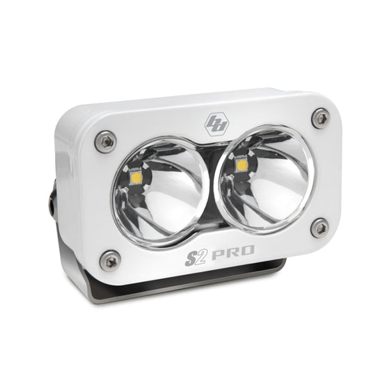 Baja Designs S2 Pro Spot Pattern White LED Light - Clear-LTW Motorsports