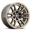 Vector 6 17 X 8.5 Bronze, ICON Alloys