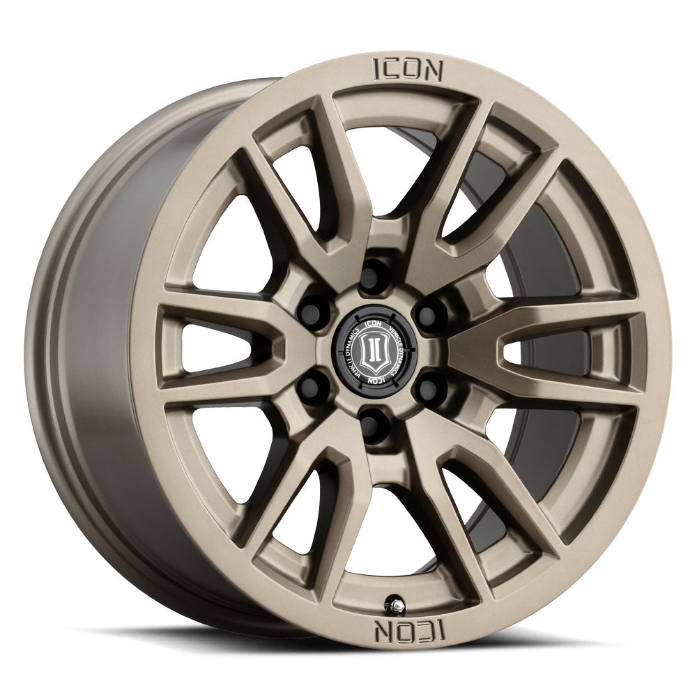Vector 6 17 X 8.5 Bronze, ICON Alloys