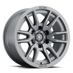 Vector 6 17 X 8.5 Titanium, ICON Alloys