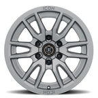 Vector 6 17 X 8.5 Titanium, ICON Alloys