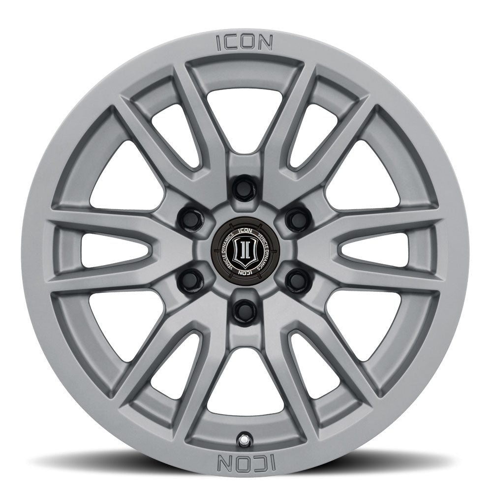 Vector 6 17 X 8.5 Titanium, ICON Alloys
